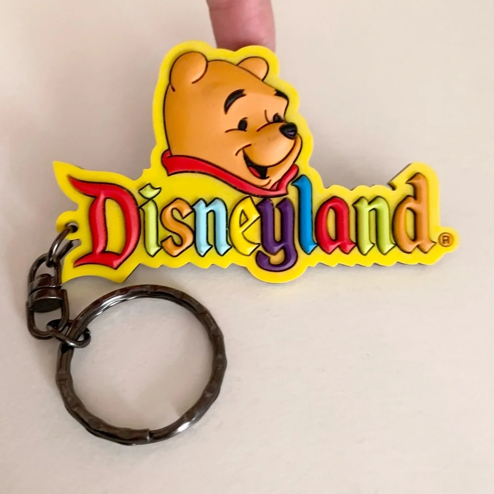 Vintage Disneyland Winnie the Pooh keychain
